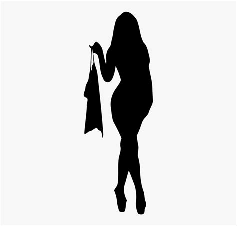 Shoulder Standing Woman Silueta De Mujer Sensual Hd Png Download
