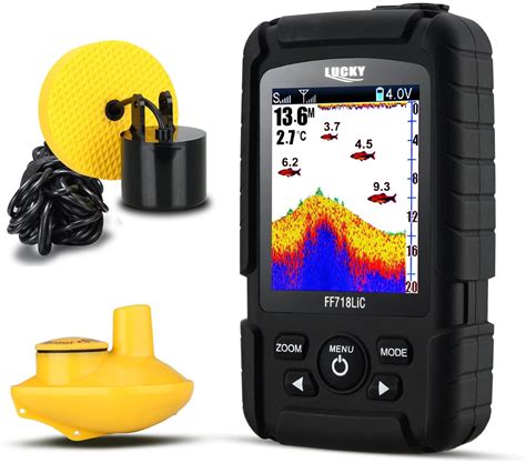lucky fish finder wireless portable fishing sonar ff uncle wieners wholesale