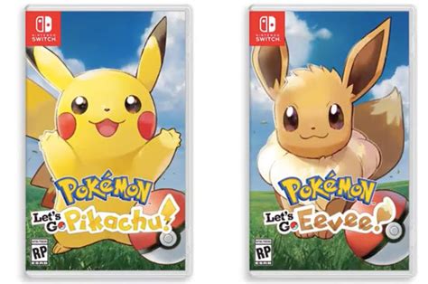 Pokemon Let S Go Pikachu And Eevee Nintendo Switch 2018 Release Date