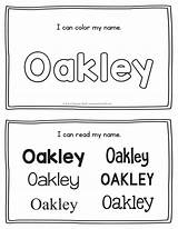 Oakley Printables Handwriting sketch template