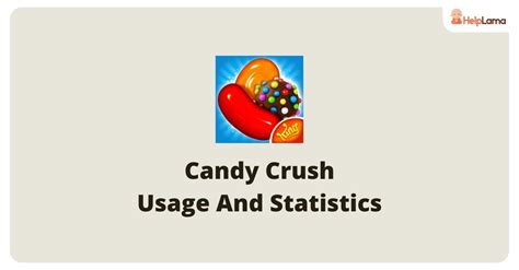 candy crush usage  statistics helplamacom