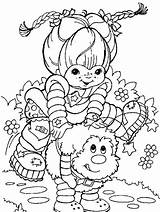 Rainbow Coloring Brite Pages Bright Getcolorings Printable Color sketch template