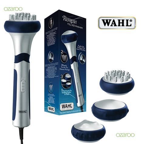 New Wahl Mains Corded Full Body Muscle Massager With 3