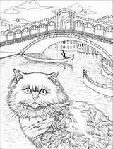 Venice Cats Tablero Seleccionar sketch template