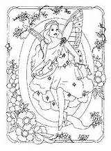 Alphabet Fairies Coloring Fairy Pages Tales Fun Kids Popular sketch template