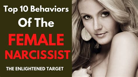 top 10 behaviors and traits of the female narcissist youtube