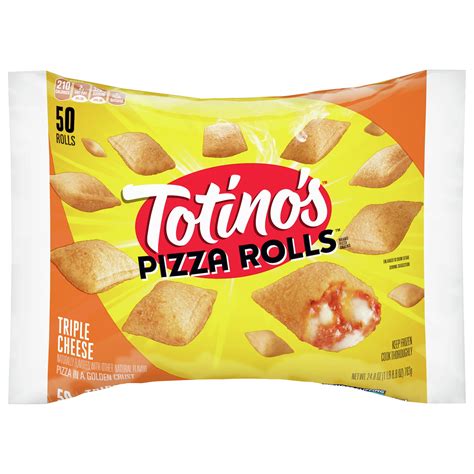 totinos pizza rolls triple cheese  rolls  oz bag walmartcom
