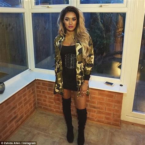geordie shore s zahida allen pens apology to beau daily mail online