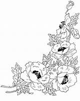 Flower Coloring Designs Pages Embroidery Digital Flowers Beautiful Pattern Stamping Line Drawings Two Tuesday Floral Printable Drawing Digitaltuesday Color Patterns sketch template