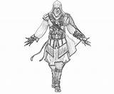 Ezio Weapon Coloring Pages sketch template