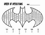 Operations Order Coloring Sheet Color Solve Key Math Answers Problems Students Worksheets Fun Using Teacherspayteachers Batman Sheets Multiplication Class sketch template
