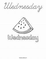 Coloring Wednesday Cursive Built California Usa Print Outline Twistynoodle sketch template