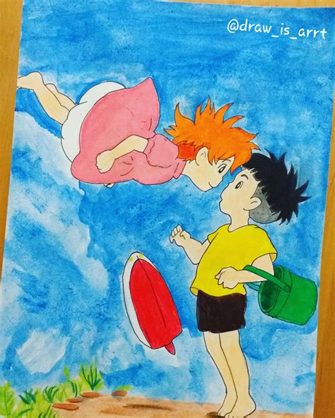 ponyo drawing shiro allura       lesson