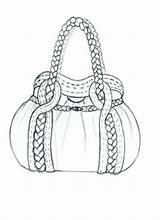 Sketches Fashion Bag Drawing Illustration Bags Drawings Portfolio Handbags Satchels Choose Board sketch template