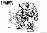 Thanos Coloring Pages Fanart Printable Adults Kids sketch template