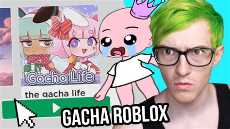 Roblox Vs Gacha Life Edits Gamer Emmy Roblox Gacha Life