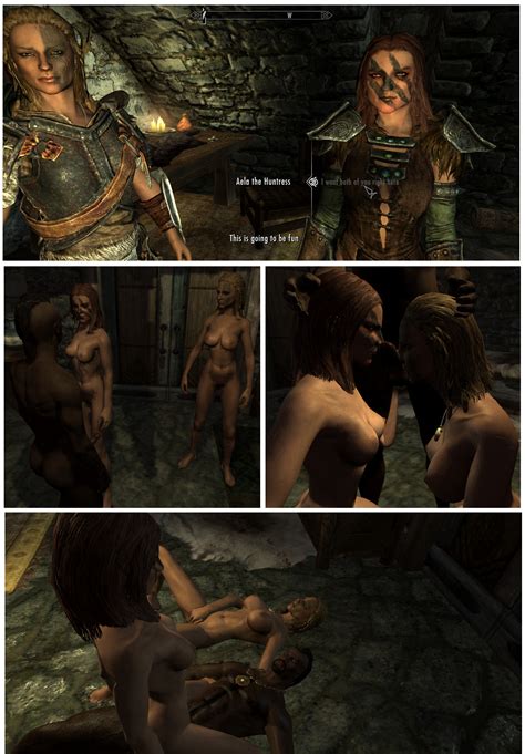 post 1215526 aela the huntress companions mjoll the lioness skyrim the