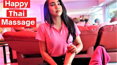 Thai Massage Happiness In 6 In Pattaya Thailand Massage Shop Youtube