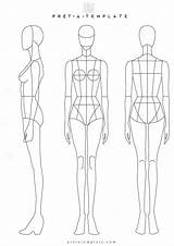 Body Template Female Drawing Fashion Drawings Paintingvalley Templates sketch template