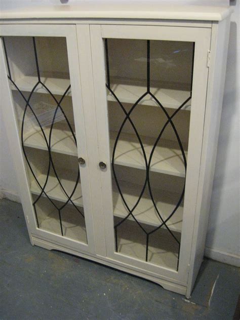 white wood cabinet  glass doors wood shop projects white wood