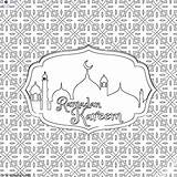 Adabi Printable Coloring Pages Colouring Eid sketch template