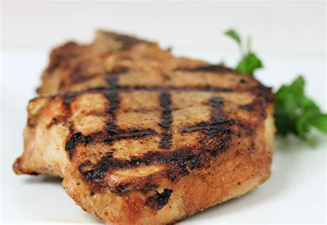 grill  perfect pork chop tasteinspireds blog