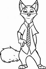 Zootopia Wilde Wecoloringpage Solely Opportunity sketch template