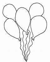 Globos Luftballons Balloon Palloncini Ballonger Ausmalen Bilder Geburtstag Coloring4free Websincloud Teckningar Luftballon Cumpleaños Fargeleggingsbok Malvorlage Zeichnungen Dekoration Geburtstagsparty Tegninger Palloncino sketch template