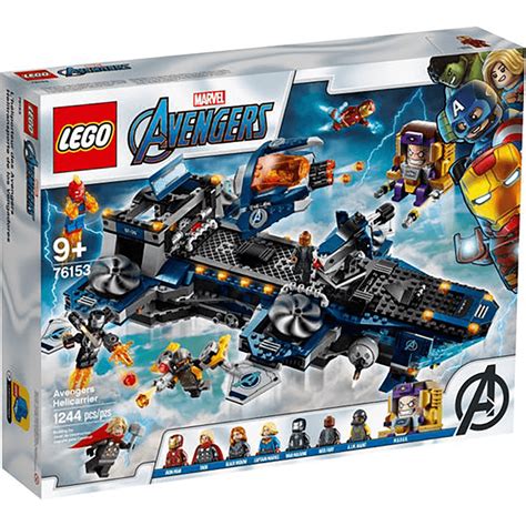 lego marvel avengers helicarrier building  minifigures