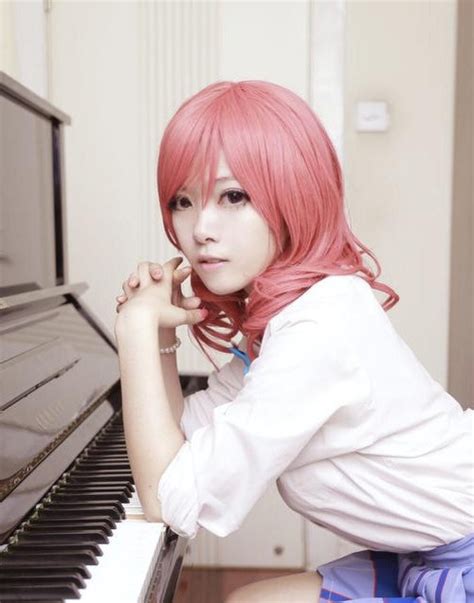 love live lovelive nishikino maki cosplay wigs watermelon red hair