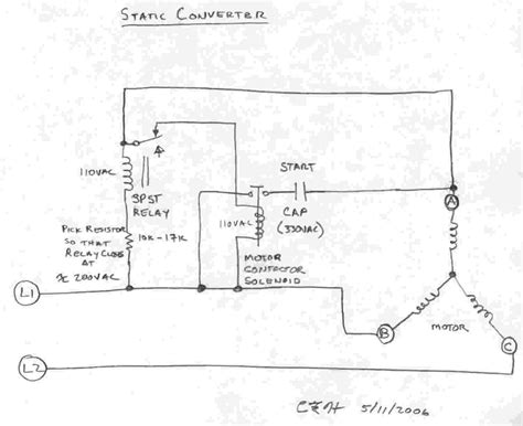 phase  matic static converter wiring diagram wiring diagram
