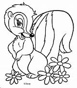 Coloring Pages Bambi Print Kids sketch template