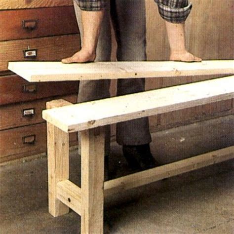positionnement des planches fabriquer  banc banc bois comment fabriquer