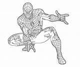 Spiderman Spider Avengers Coloringhome Insertion Onlycoloringpages Goblin sketch template