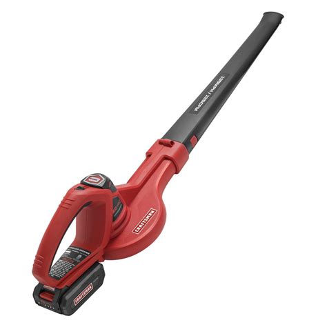 craftsman leaf blower cordless electric sweeper  volt lithium ion max