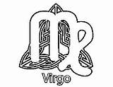 Virgo Coloring Printable Pages Kids Freeprintablecoloringpages Tattoo Colouring sketch template