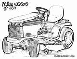 Deere Tractor John Coloring Pages Logo Garden Gt235 Kids  Name Book Colori Boys sketch template