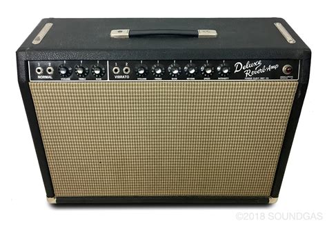 view fender deluxe reverb amp background