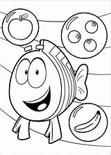 Bubble Guppies Coloring Pages Printable Print Grouper Mr Size sketch template