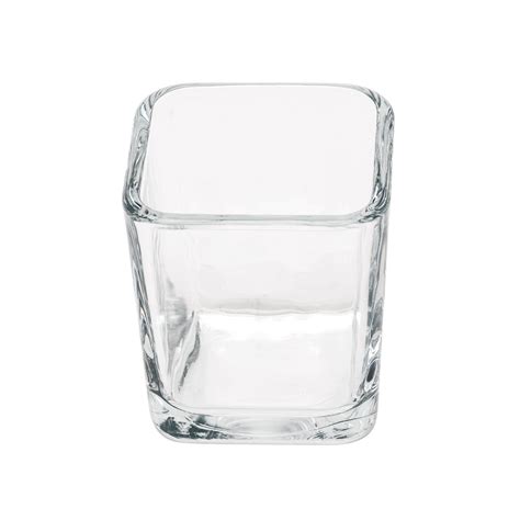 Square Glass Votive Holder Maggies Blend Candles
