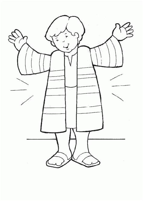 joseph coloring page coloring pages  kids   adults