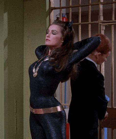 julie newmar as catwoman batman 1966 “catwoman goes to