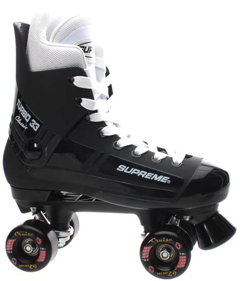 supreme turbo  quad roller skates  kryptonics wheels uk sizes