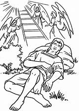 Coloring Ladder Pages Jacob Jacobs Esau Bible Sunday School Clipart Angels Kids Crafts Preschool Activities Ladders Printable Cliparts Angel Story sketch template