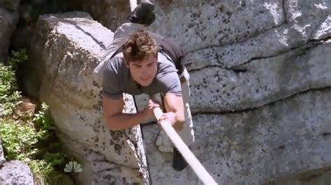 Bear Grylls Gets Zac Efron To Do A Dangerous Rope Crawl