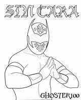 Coloring Pages Sin Wwe Cara Wrestling Printable Color Hardy Vector Jeff Wrestlers Cena John Print Reigns Roman Lucha Smackdown Drawing sketch template