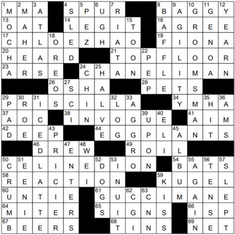opinion crossword clue  letters molly lightfoots