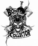 Collector Bone Coloring Deer Skull Template sketch template
