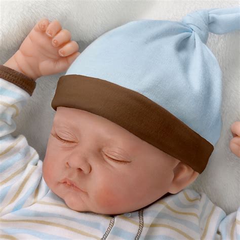 sweet dreams danny   real lifelike realistic weighted newborn