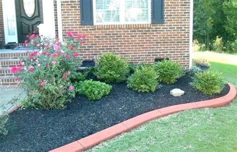 edging landscape patio flower bed inexpensive border ideas cheap